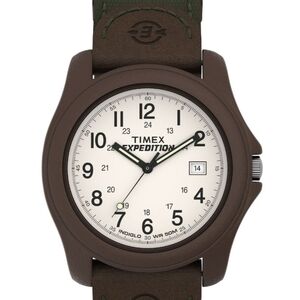 Timex Expedition Camper Brown/Green Outdoor Watch, T49101JT, NEW WITH TAGS!
